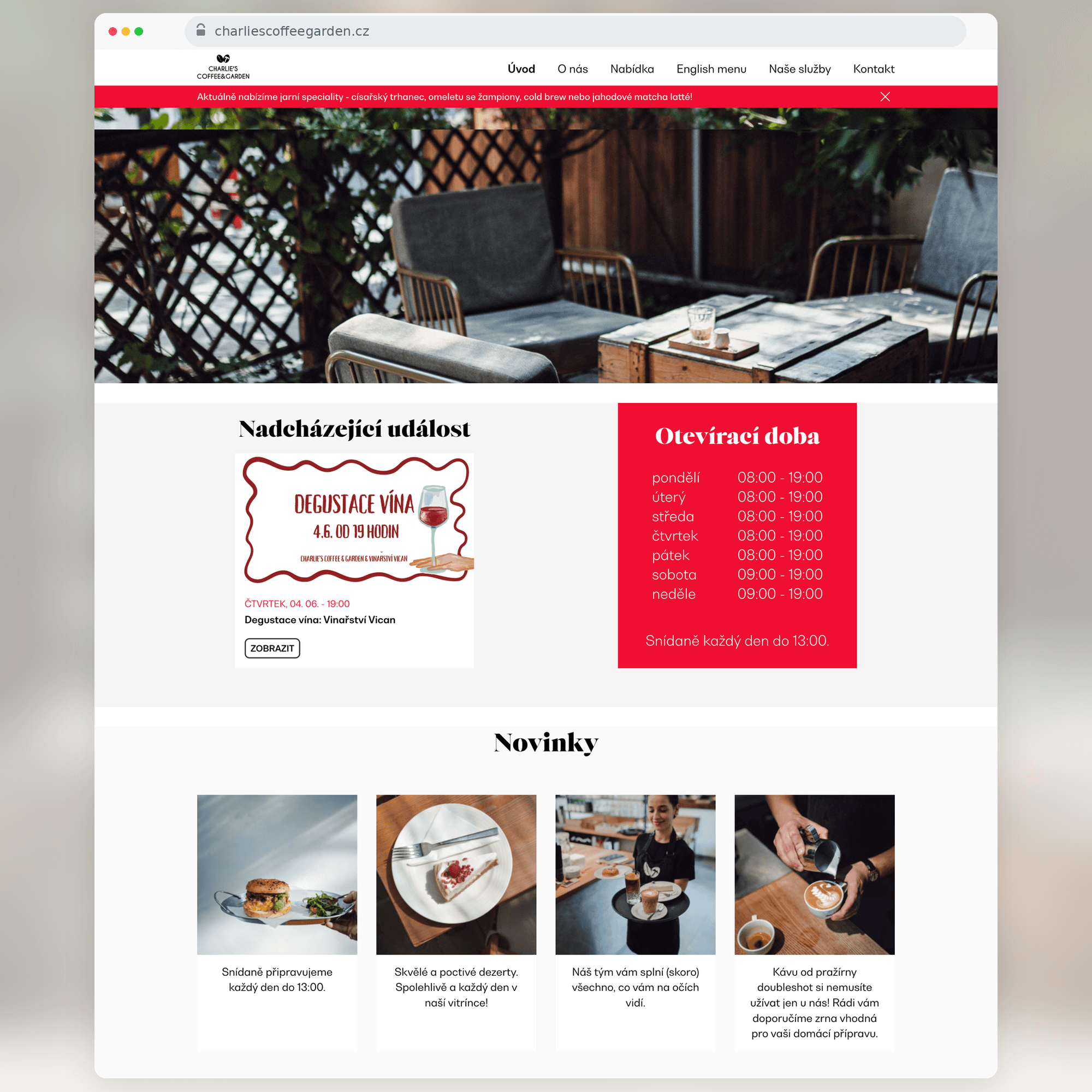 Charlie's Coffee & Garden